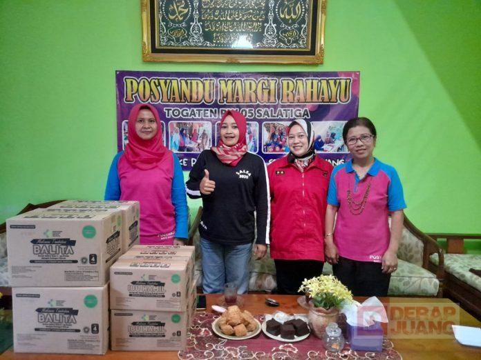 Wujud Kepedulian Dhini Kepada Ibu Hamil dan Balita di Kalicacing