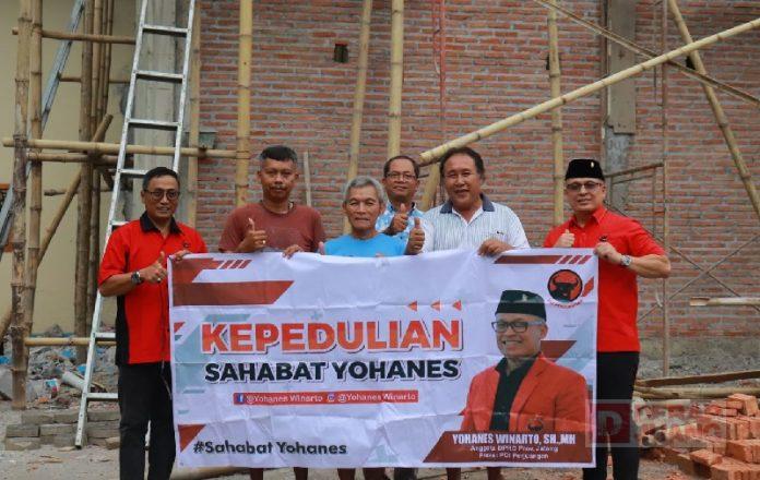 Yohanes Berikan Bantuan Pembangunan Gereja Paroki Santa Maria Gubug