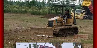 Martin Benahi Lapangan Desa Plumbungan, Pemuda Desa: Kerinduan Main Bola Kini Terobati