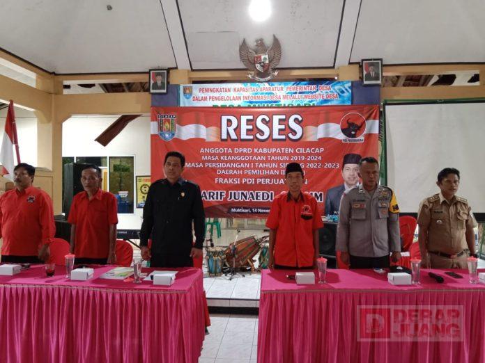 Arif Junaedi Beramah Tamah Bareng Warga Desa Muktisari