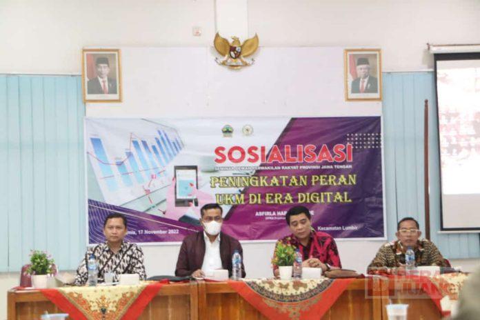 Asfirla Harisanto Gelar Sosialisasi Peningkatan Peran UKM di Era Digital
