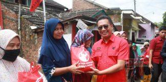 Banteng Purbalingga Metu Kandang Serahkan Bantuan Kepada Korban Banjir di Kertanegara