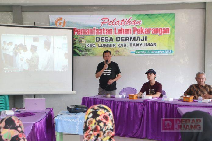 Bayu Setyo Nugroho Ajak FIB UNSOED Manfaatkan Pekarangan Rumah Menjadi Lahan Produktif