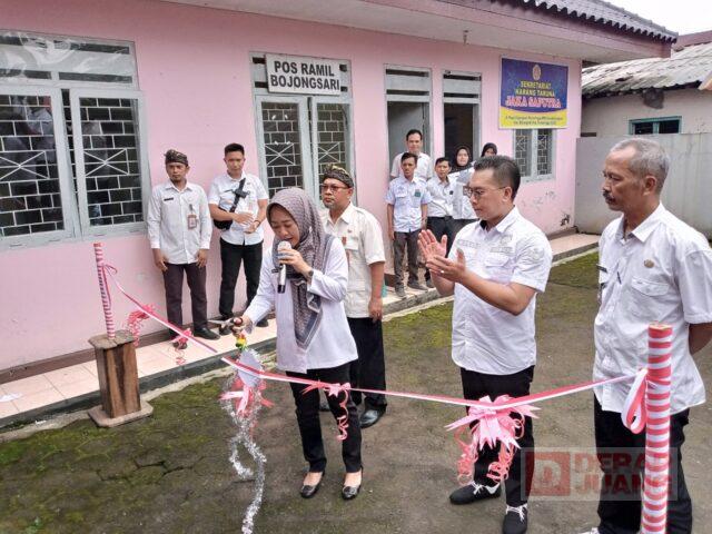 Bersama Bambang Irawan, Bupati Tiwi Hadiri Peluncuran Aplikasi Pelekat Jempol