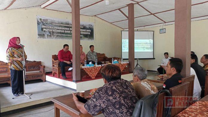 Bersama Bappeda Jateng, Sri Ruwiyati Sosialisasikan Diseminasi Perekayasaan Inovasi dan Teknologi Pupuk Organik