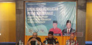 Bersama Kementrian Kelautan dan Perikanan, Sunarna Gelar Sosialisasi Peran Masyarakat Pengawasan SDKP