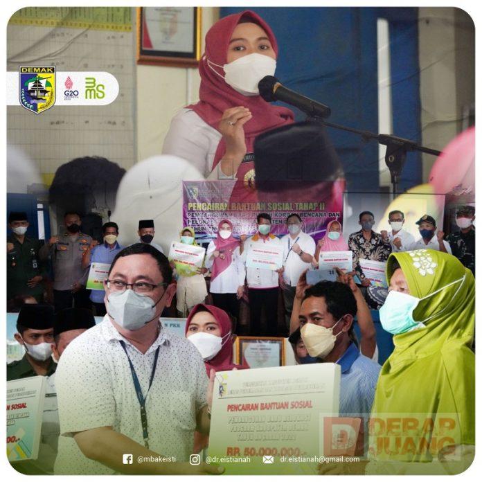 Bupati Demak Jawab Tantangan Fenomena Rob Parah di Sayung