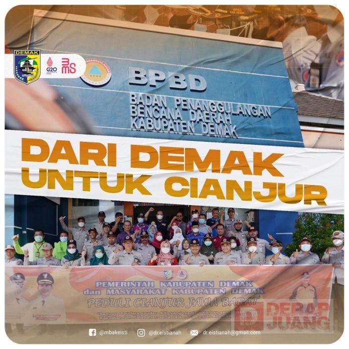 Bupati Demak Misi Kemanusiaan Kita Salurkan, Namun Donasi Tetap Berjalan