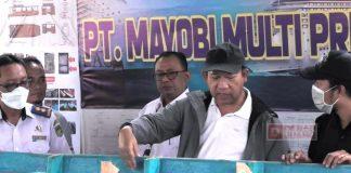 Bupati Husein Pantau Pembuatan Kapal Pesanan Pemkab Banyumas