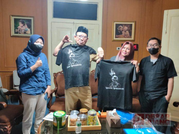 Bupati Husein Terima Pengurus Yayasan Budaya Langgengsari