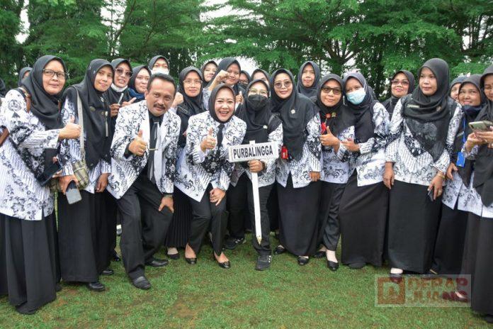 Bupati Tiwi Guru-guru Purbalingga Pancen Hebat