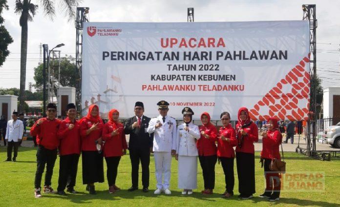 DPC PDI Perjuangan Kebumen Ikut Upacara Hari Pahlawan