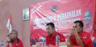 Firman Mauludin Beri Pemahaman KomandanTe Stelsel Kepada Struktural PDI Perjuangan Ajibarang