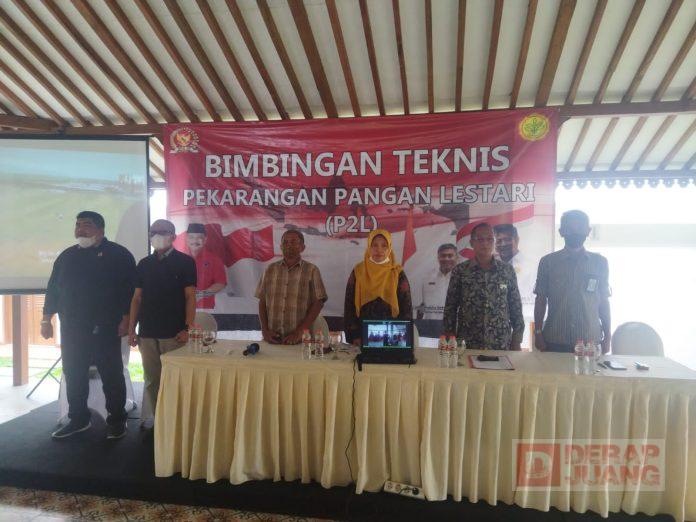 Gelar Bimtek P2L, Sunarna Sebagai Usaha Bantu Pemerintah Pada Program Ketahanan Pangan Nasional