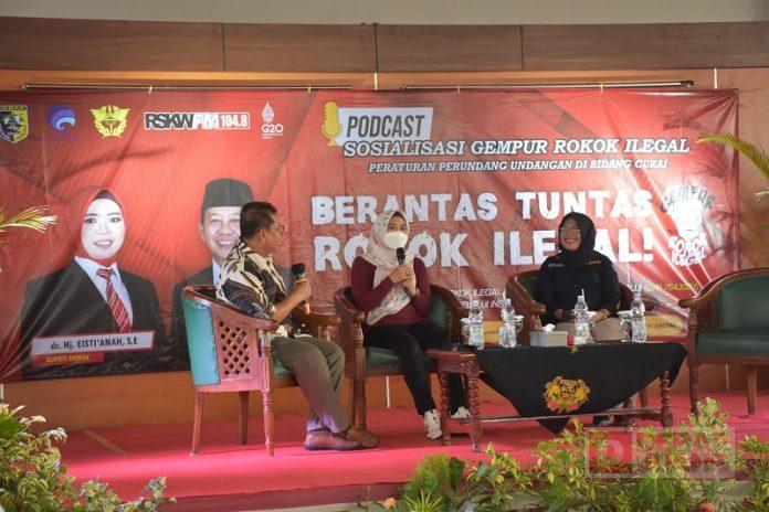 Gencar Berantas Rokok Ilegal, Pemkab Demak Perkuat Sosialisasi