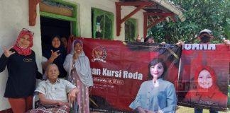 Gerak Langkah Nur Bintang Sampaikan Bantuan dari Mbak Casytha ke Warga