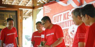 HUT ke-9, Komunitas Juang Jepara Gelar Tasyakuran dan Tumpengan