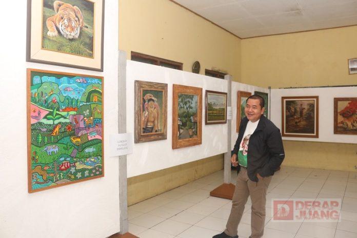 Hadiri Expo Artsotika Muria, Masan Apresiasi Karya Seni Muda Mudi Kudus