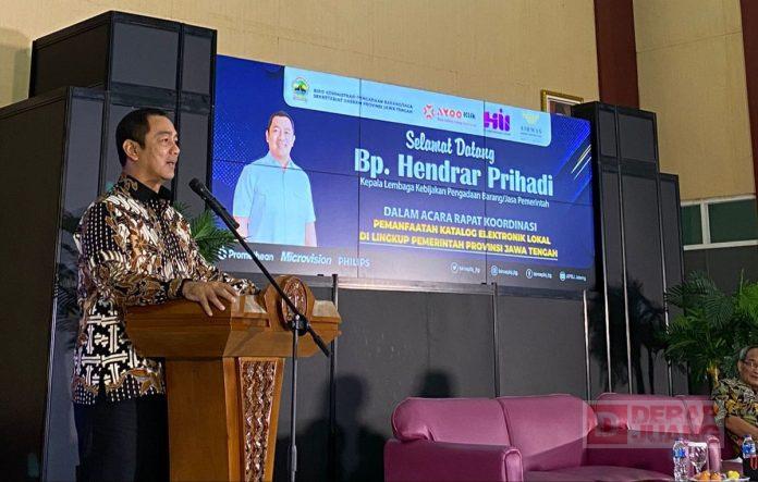 Hadiri Rakor Pengadaan di Tegal, Mas Hendi Tegas Akan Bekukan Produk Impor yang Diklaim PDN