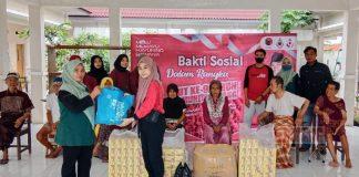 KJ Kota Pekalongan Sambangi RPSBM, Bagikan 80 Paket Sembako