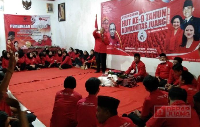Komunitas Juang Pekalongan Raya Diminta untuk Solid dan Taat Komando Partai