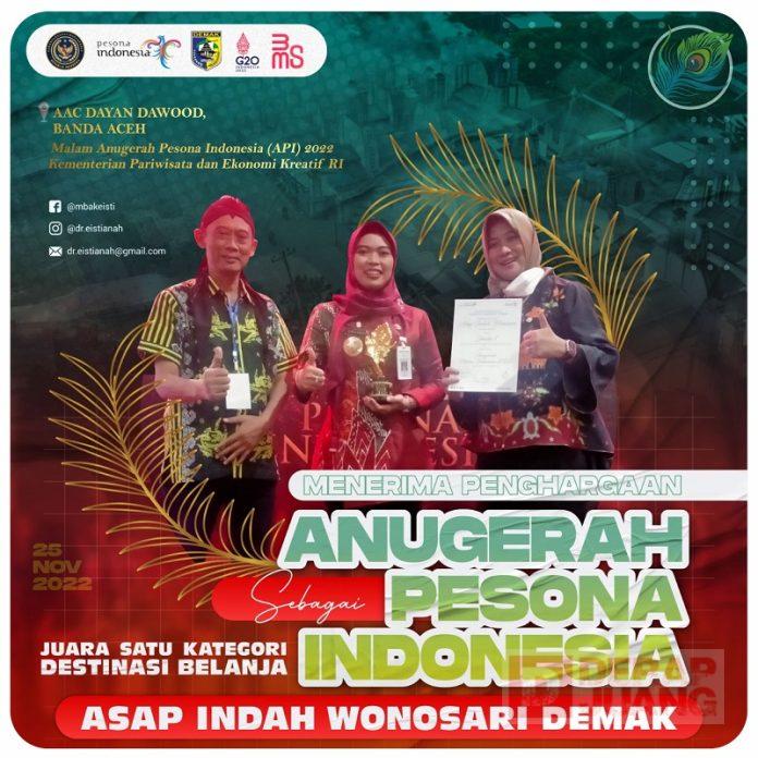 Mbak Eisti Asap Indah, Bukti Komitmen Kuat Kita Berdayakan Destinasi Belanja