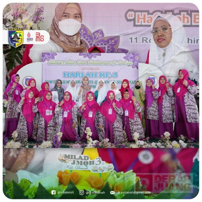 Mbak Eisti Hadiri Harlah ke-3 Jam’iyyah Mudarasatil Quran Lil Hafizhat Demak