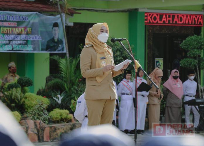 Mbak Eisti Minta Pendidikan Karakter Ditanamkan di Setiap Pembelajaran