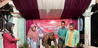 Pak Sam Hadiri Tasyakuran Pengaspalan Jalan Desa Cikawung