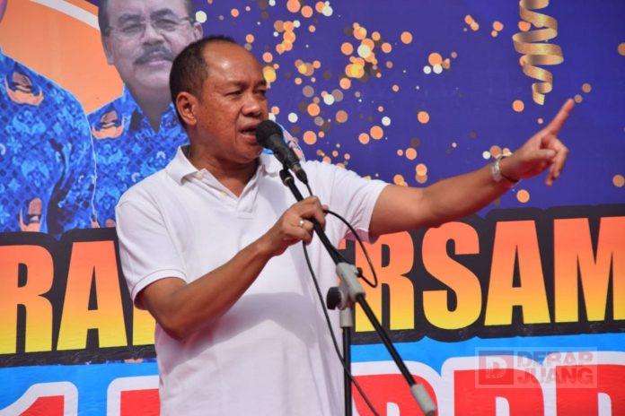 Peringati HUT KORPRI ke-51, Sadewo Ikuti Senam Bersama dan Donor Darah