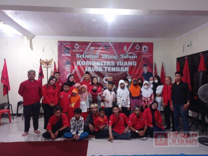 Rayakan HUT ke-9, Komunitas Juang Kota Magelang Gelar Tumpengan dan Tasyakuran