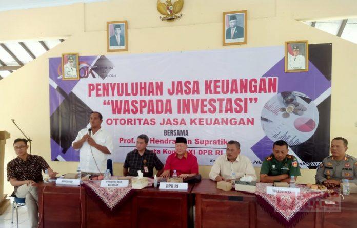 Riswadi Ingatkan Masyarakat Waspadai Investasi Bodong