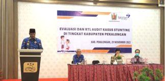 Riswadi Pimpin Rapat Evaluasi Audit Stunting