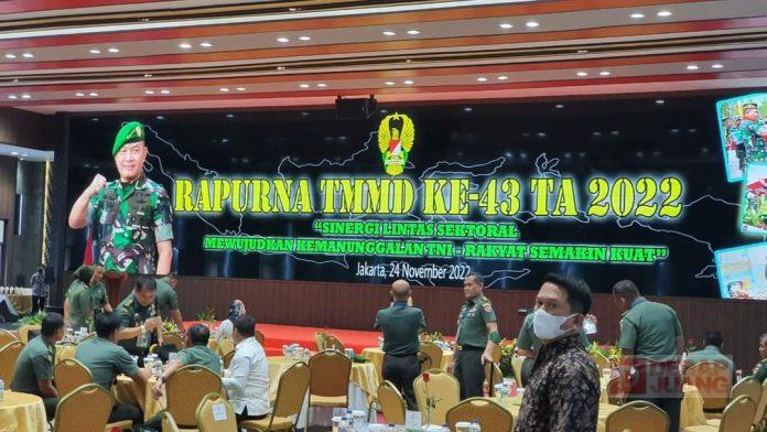 Sadewo Hadiri Rapurna TMMD ke-43 TA 2022