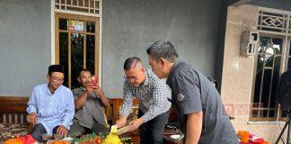 Samsudin Tirta Resmikan Jalan Desa Pekuncen