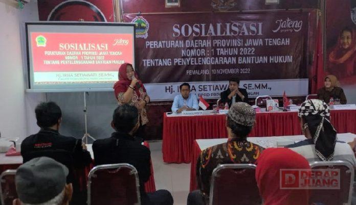 Sosialisasikan Perda Nomor 1 Tahun 2022, Irna Semoga Bermanfaat ke Semua Pihak