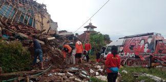 Baguna Jawa Tengah Terjun ke Cianjur, Urai Derita Warga, Ukir Senyum Ceria