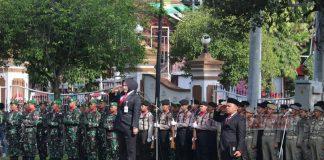 Wabup Etik Pimpin Upacara Peringatan Hari Pahlawan