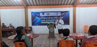 Wahju Djatmika Kukuhkan Pengurus Pasupikat Banjarnegara Periode 2022-2025