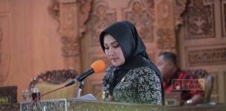 Sri Mulyani Tanggapi Pandangan Umum Fraksi Terhadap Raperda