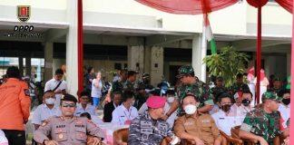 Kadar Lusman Hadiri Upacara Penutupan TMMD Reguler 115