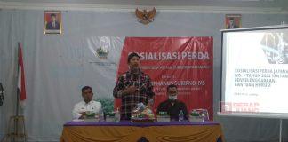 Sukirno Sosialisasikan Perda Penyelenggaraan Bantuan Hukum