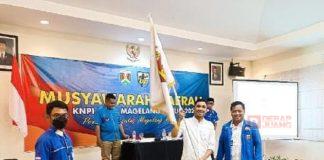 Evin Nahkodai KNPI Kota Magelang Periode 2022-2025