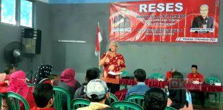 Gelar Reses, Daryono Ngobrol Santai Bersama Warga Desa Wanareja