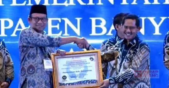 Banyumas Raih Peringkat III Nasional Kepatuhan Standar Pelayanan Publik