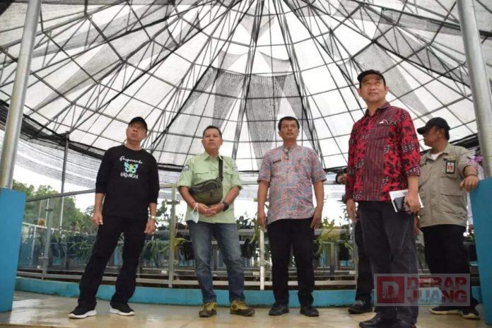 Bersama Sadewo, Bupati Husein Lakukan Kunjungan Safari ke Taman Botani Baturraden