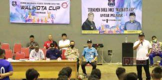 Buka Turnamen Bola Volly Tingkat Pelajar, Kusnendro: Ajang Menemukan Atlet