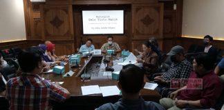 Bung Dance Pimpin Rapat Pemaparan Masterplan Selo Tirto Manik