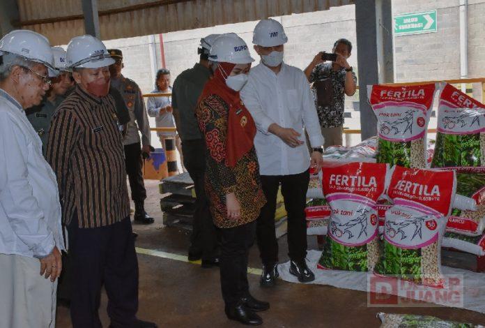 Bupati Demak Resmikan Pabrik Pupuk Kalitengah 2