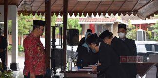 Bupati Husein Lantik 43 Pejabat Fungsional